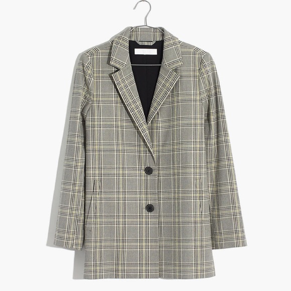 Madewell Dorset Blazer in Cosley Plaid - Picture 4 of 8
